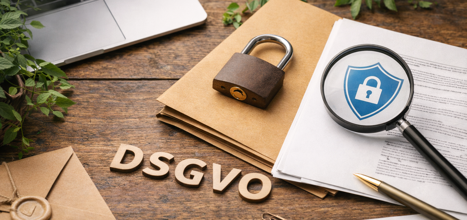 Beitragsbild "Datenschutzerklärung" von Denise Lüdtke - Beratung und Entwicklung, Seite mit datenschutzrelevanten Informationen