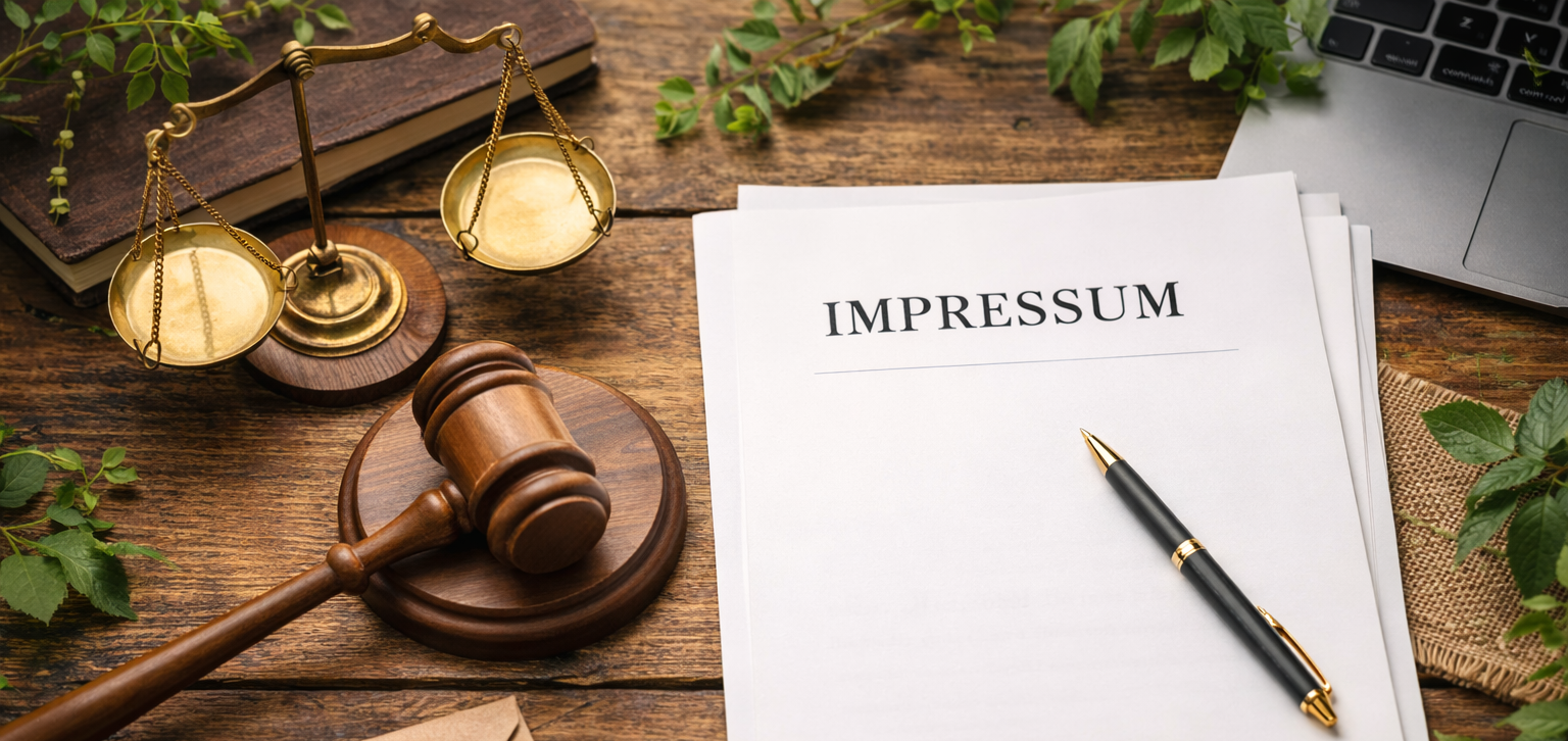 Beitragsbild "Impressum" von Denise Lüdtke - Beratung und Entwicklung, auf dieser Seite stehen rechtlich relevante Informationen