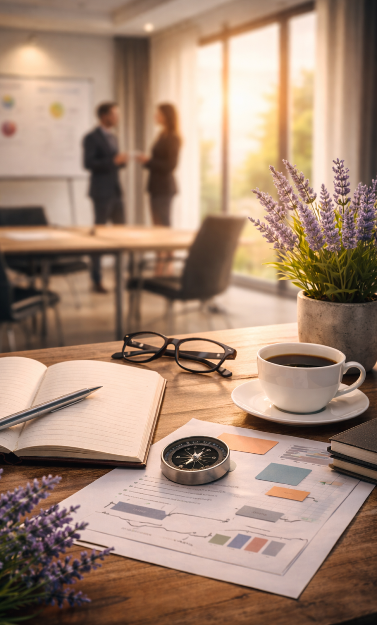 kleines Beitragsbild "Strategische Unternehmensberatung" von Denise Lüdtke - Beratung und Entwicklung, ganzheitlich für Führungskräfte